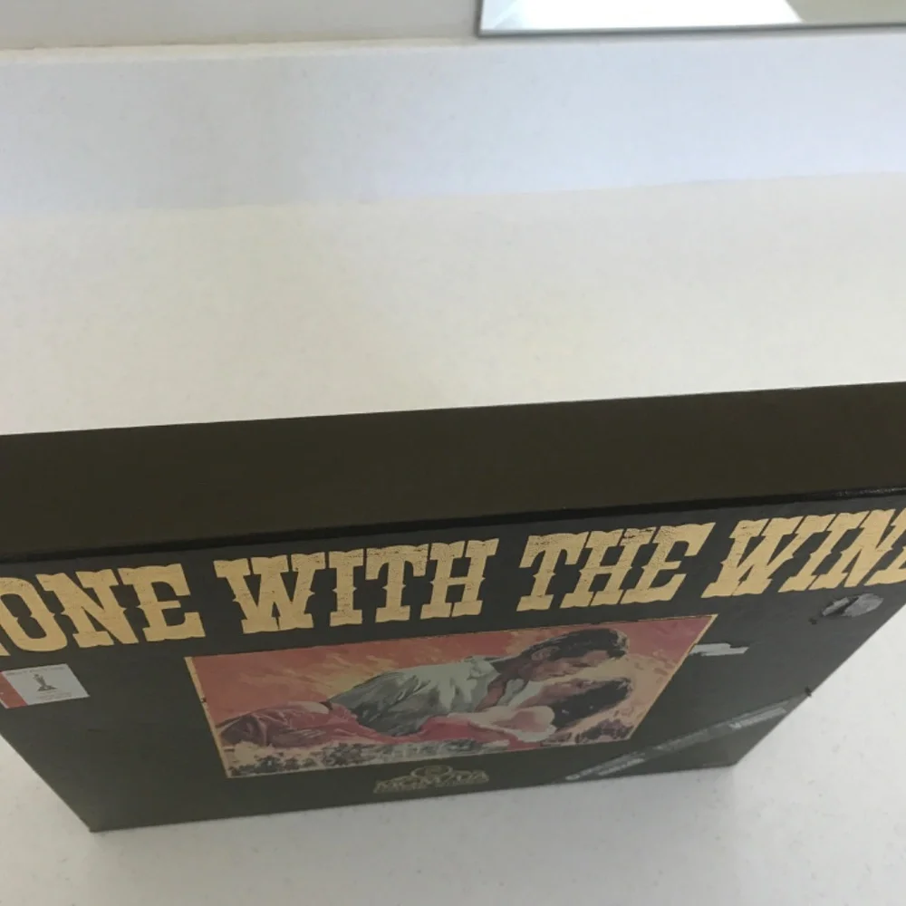 Collectible Vintage 2 tape VHS set Gone with the Wind by MGM UA, mint condition